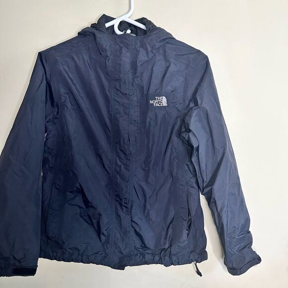 WOMEN'S THE NORTH FACE DRYVENT RAIN IN BLACK JACKET SIZE S - Picture 1 of 7